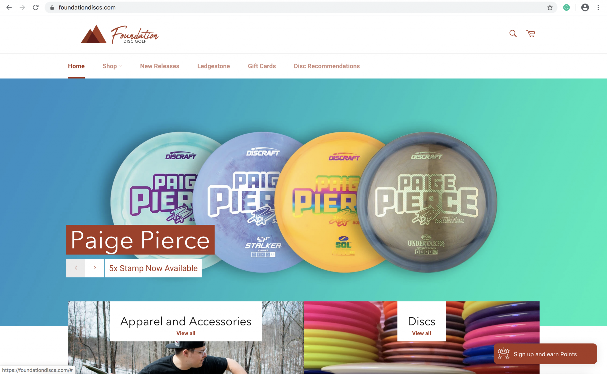 Foundation Disc Golf Hunter Thomas